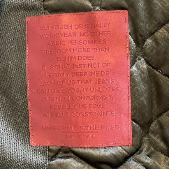 G star Raw size small denim peacoat - Picture 13 of 13